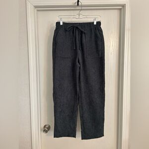 Men's | Black Drawstring Pants | Size Medium.